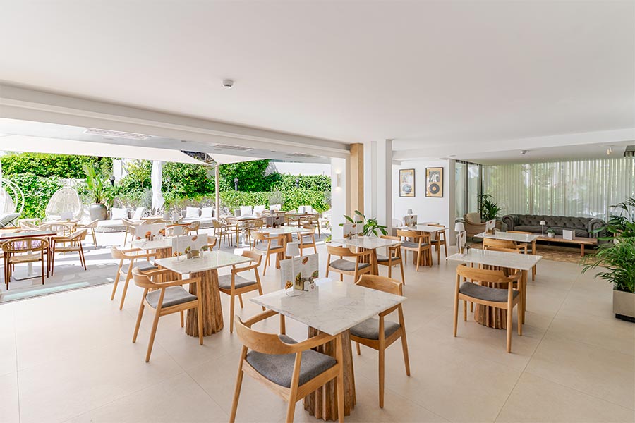 restaurante hotel principe gastronomía mediterranea en el restaurante del hotel principe en playa de palma