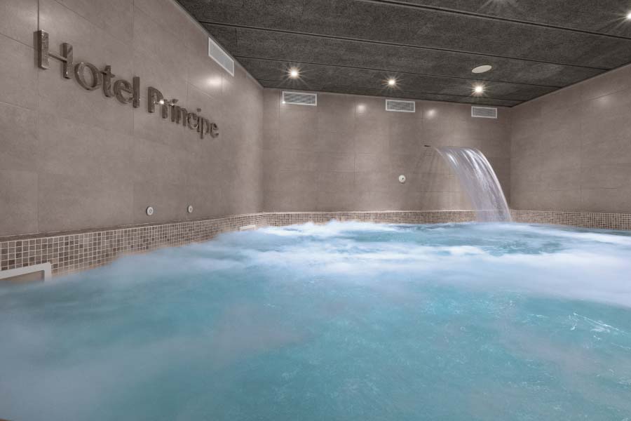 piscina climatizada spa wellness hotel el principe